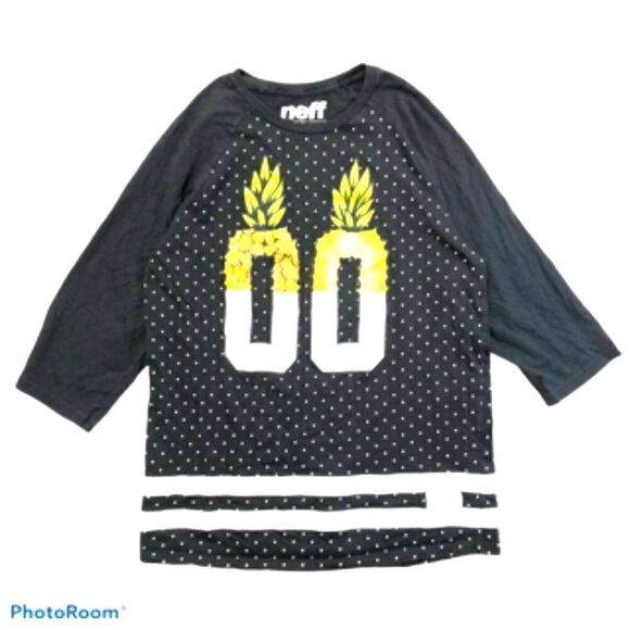 Neff Jersey Style Top with Graphics - Picture 1 of 4